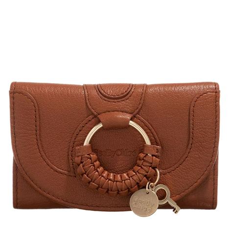 see by chloe wallet on chain|chloe trifold wallet.